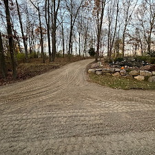 Driveway Regraded, Dryden MI 0